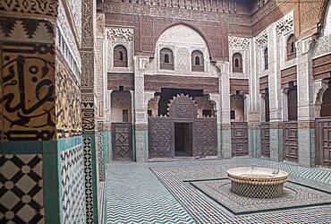 Bou Inania medersa, Meknes. Morocco