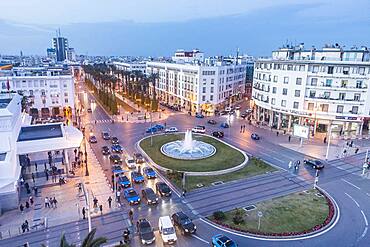 Mohammed V avenue, Rabat. Morocco