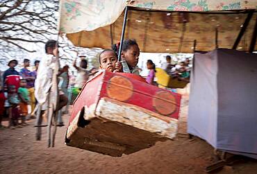 Carousel, outskirts of Antananarivo, Madagascar