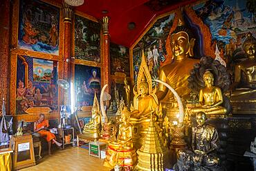 Buddha, in Wat Phra That Doi Suthep Temple of Chiang Mai, Thailand