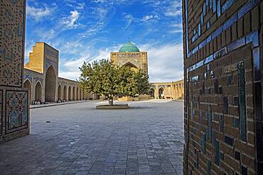 Courtyard of Kalon mosque, Bukhara, Uzbekistan