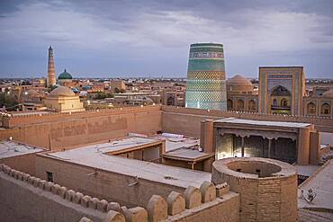 Skyline of Khiva, Uzbekistan