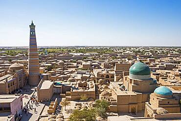 Skyline, Khiva, Uzbekistan