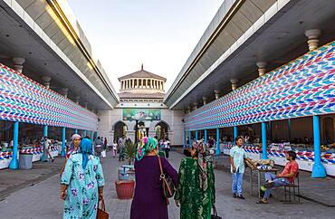 Restaurants or food hall, Chorsu Bazaar,Tashkent, Uzbekistan