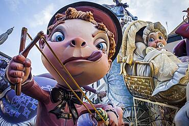 Falla Na Jordana, Fallas festival,Valencia,Spain