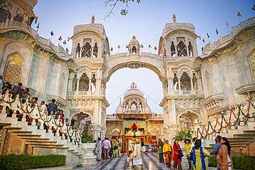 ISKCON temple, Sri Krishna Balaram Mandir,Vrindavan,Mathura, Uttar Pradesh, India