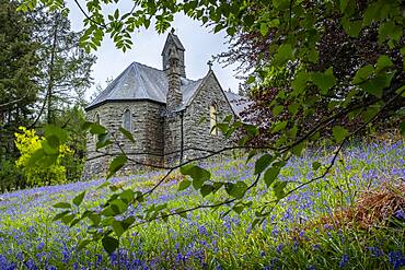 Nantgwyllt Church at Elan Valley, Powys, Wales