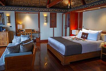 Inside a room Villas in Malolo Island Resort and Likuliku Resort, Mamanucas island group Fiji