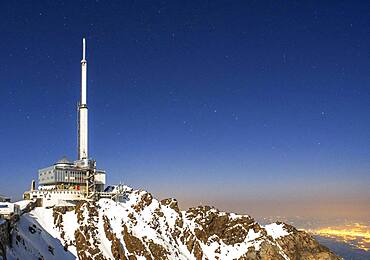 The Observatory Of Pic Du Midi De Bigorre, Hautes Pyrenees, Midi Pyrenees, France