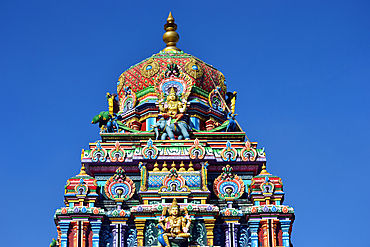 Hindi Temple of Sri Siva Subramaniya Swami, Suva, Viti Levu, Fiji, South Pacific