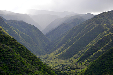 Kahakuloa valley, West Maui, Hawaii, USA