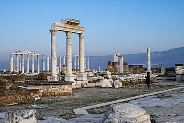 Ruins of Laodicea on the Lycus, an ancient city built on the river Lycus