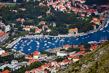 Views of the Old Town of Dubrovnik from above