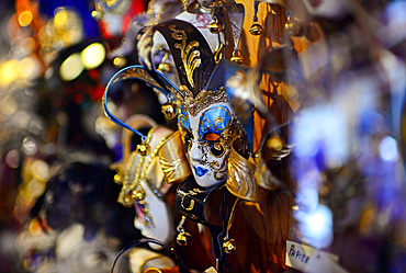 Carnival mask shop in Venice, Italy