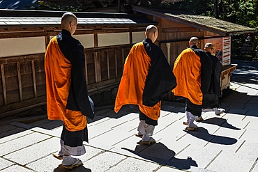 Okunoin, most popular cemetery in Japan, located in Koyasan or Mount Koya.