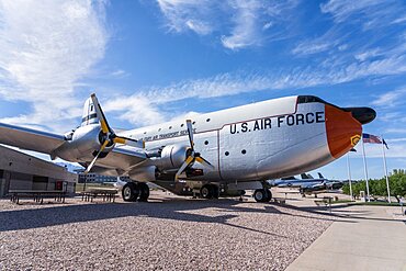 The Douglas C-124 Globemaster II was the primary heavy-lift transport for the U.S. Air Force in the the 1950's and 1960's.