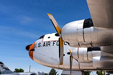 The Douglas C-124 Globemaster II was the primary heavy-lift transport for the U.S. Air Force in the the 1950's and 1960's.