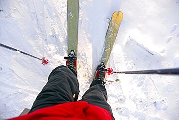 Altai Skiing in Pyha ski resort, Lapland, Finland