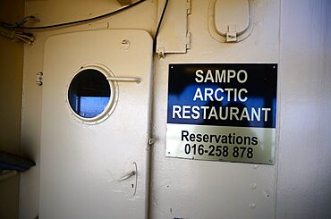 Sampo Icebreaker cruise, an authentic Finnish icebreaker turned into touristic attraction in Kemi, Lapland