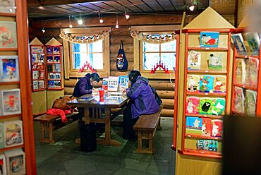 Santa Claus Main Post Office. Official Hometown of Santa Claus in Rovaniemi, Lapland, Finland