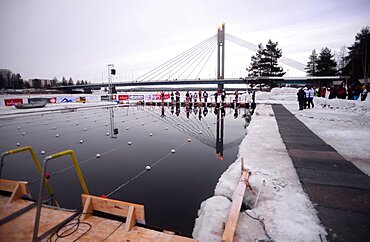 Winter Swimming World Championships 2014 in Rovaniemi, Finland