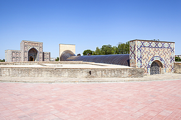 Ulugh Beg Observatory and Museum, also known as Ulugbek Observatory and Museum, Samarkand, Uzbekistan