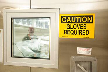 Laboratory for autopsy at the State Medical Examiners Office - Morgue