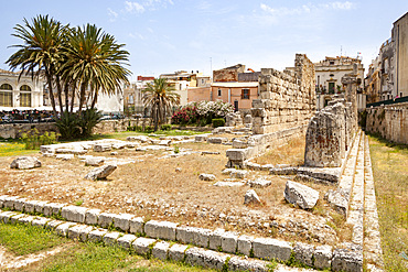 Temple of Apollo, Tempio Di Apollo, Ortygia, Syracuse, Sicily, Italy