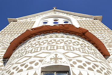 Dormition of the Virgin Mary Church, also known as Assumption of Mary Orthodox Church, Pyrgi, Chios, Greece