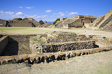 Monte Alban Archaeological Site, Monte Alban, near Oaxaca, Oaxaca State, Mexico