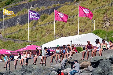 Roxy Pro Biarritz 2012, event of the female surfing world tour,