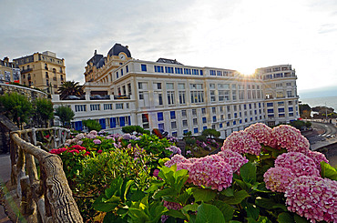 Sunset in Biarritz