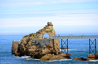 Scenes of Biarritz, France