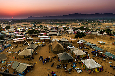 Pushkar Fair is the annual five-day camel and livestock fair, held in the town of Pushkar in the state of Rajasthan, India,