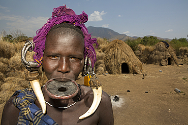 mursi tribe in southern Ethiopia