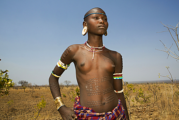 mursi tribe in southern Ethiopia