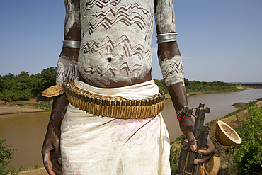 Karo tribe in Ethiopia