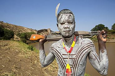 Karo tribe in Ethiopia