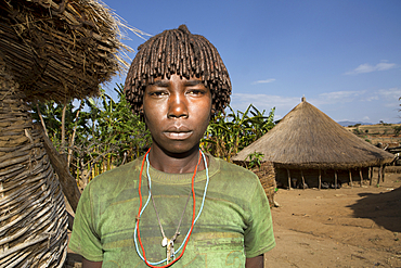 mother of the Hamer tribe in Ethiopia