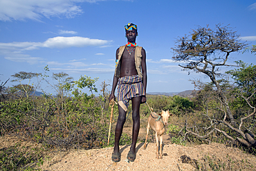 boy of the Hamer tribe in Ethiopia