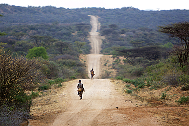 unpaved road in Ethiopia