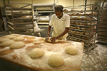 baker at work