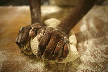 baker at work