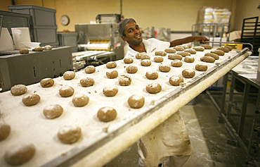 baker at work