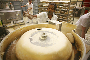 baker at work