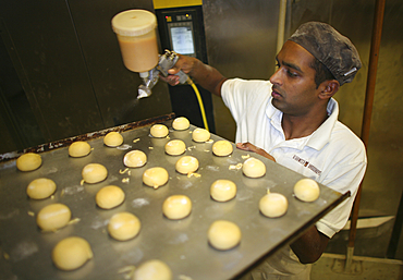 baker at work