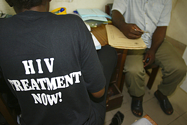 Aids clinic in Nigeria