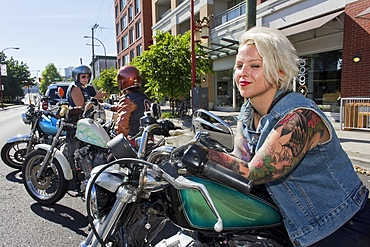 motorbike lovers in Vancouver