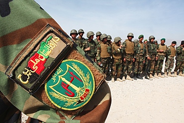 Afghan National Army (ANA) soldiers in Tarin Kowt, Afghanistan