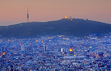 Barcelona: View over Barcelona